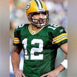Reebok NFL Green Bay Packers Football Jersey Aaron Rodger’s #12 Size XL